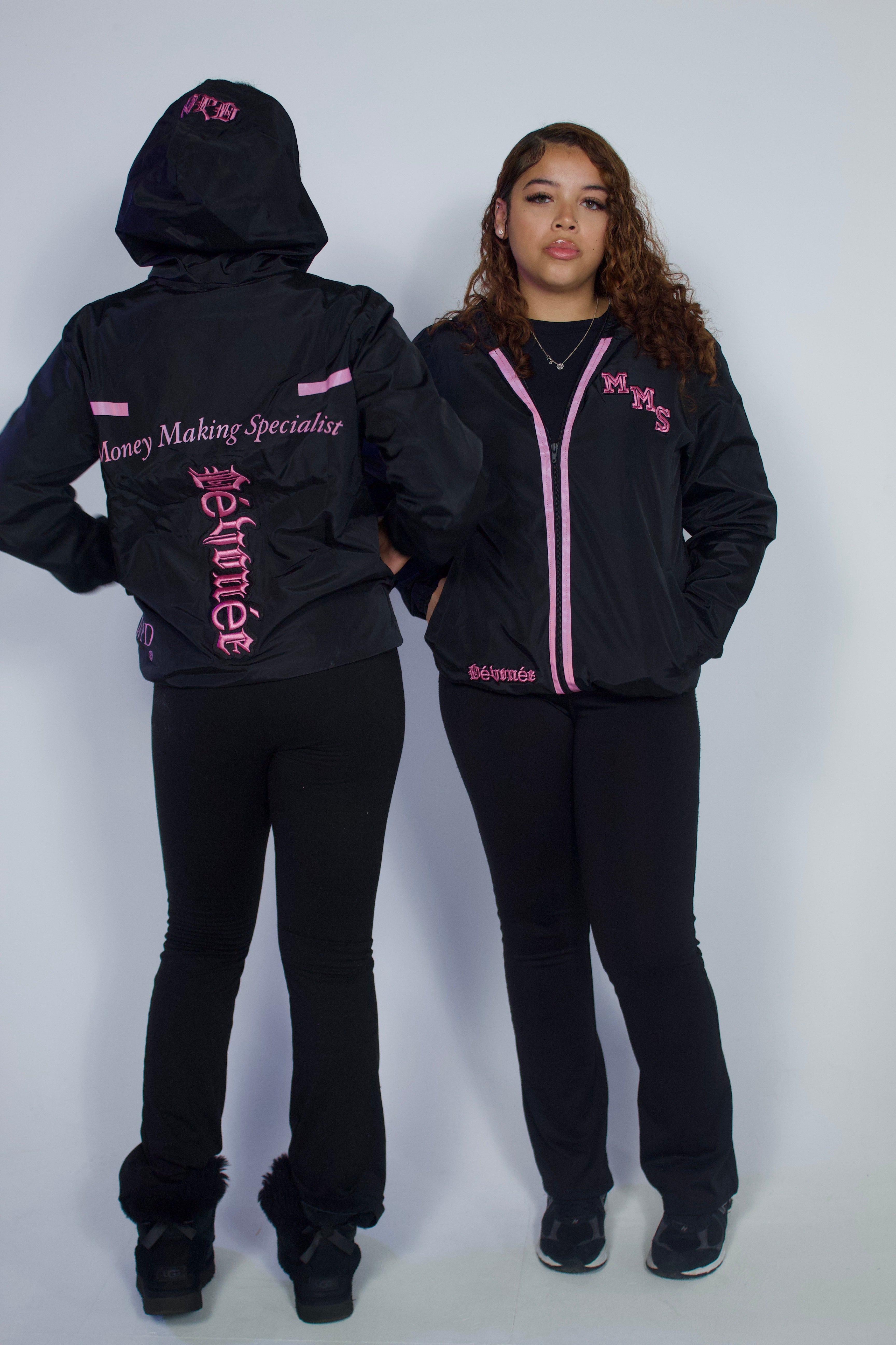 Pink Dévouée MMS windbreaker